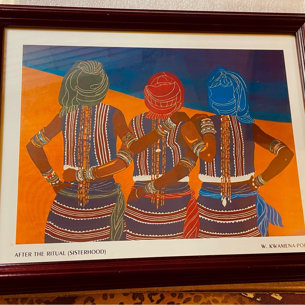 Framed Art Print 'After the Ritual (Sisterhood)'